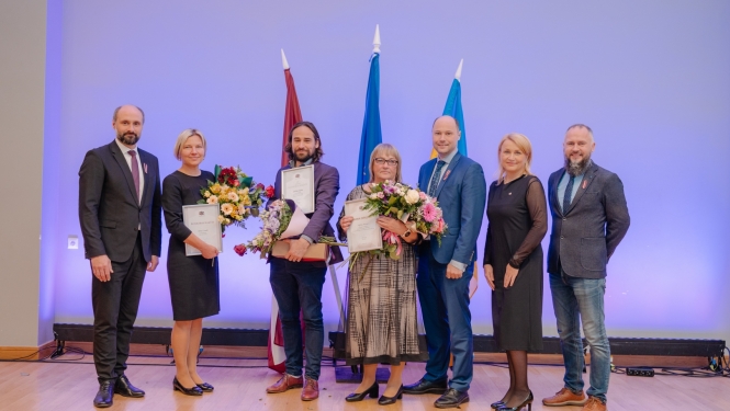 TM apbalvojumus saņēmušie VPD darbinieki