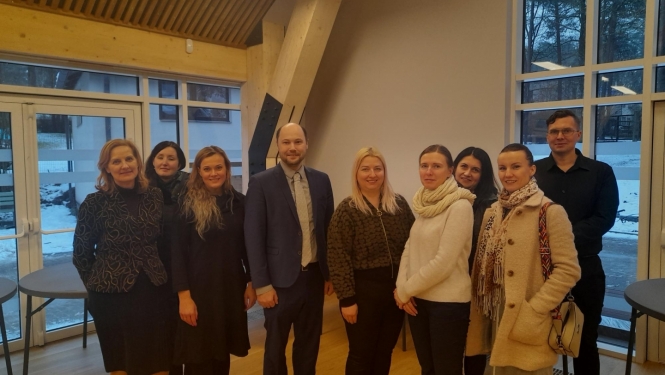 VPD kolektīvs Ogres bibliotēkā