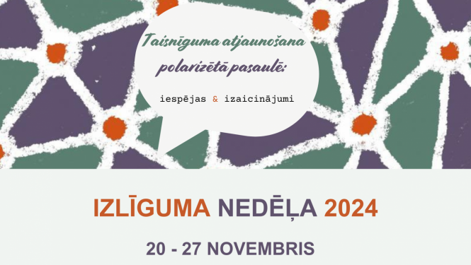 izlīguma nedēļas plakāts