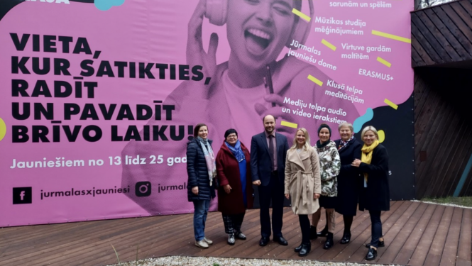 VPD vadība Jūrmalas Jauniešu mājā