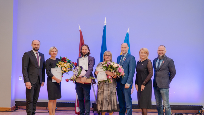 TM apbalvojumus saņēmušie VPD darbinieki