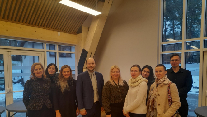 VPD kolektīvs Ogres bibliotēkā