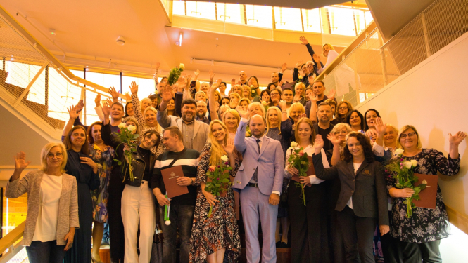 VPD20 Kurzemes konferences dalībnieki Lielajā dzintarā