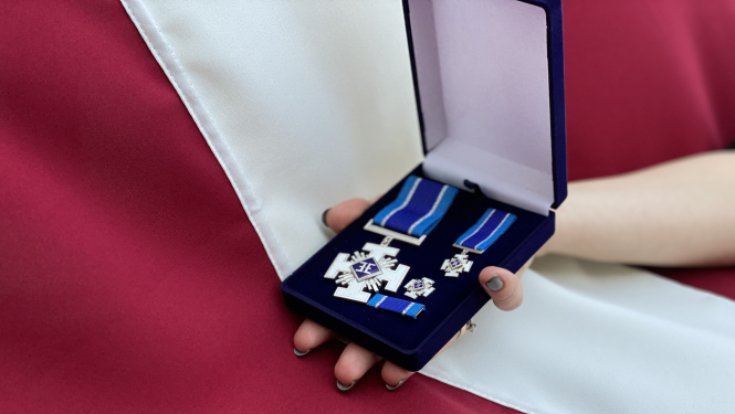 Valsts probācijas dienesta 2. pakāpes goda zīme