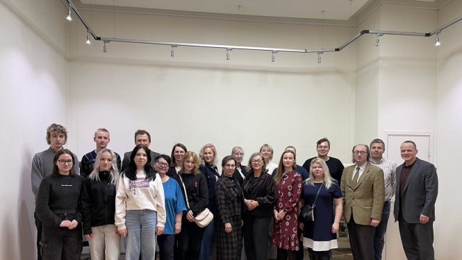 Memorandu dienas dalībnieki Eiropas mājā Rīgā