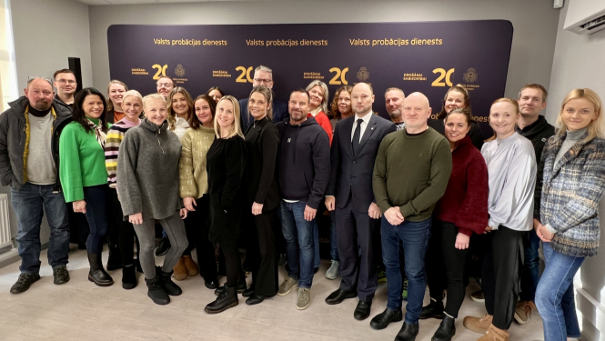 Norvēģijas un Latvijas probācijas speciālisti Valsts probācijas dienestā