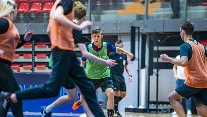 VPD draudzības spēle telpu futbolā