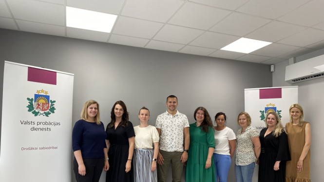 Latvijas un Igaunijas probācijas dienestu kolēģi