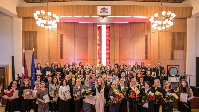 Tieslietu resora apbalojumu saņēmēju kopbilde