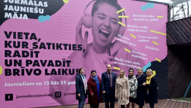 VPD vadība Jūrmalas Jauniešu mājā