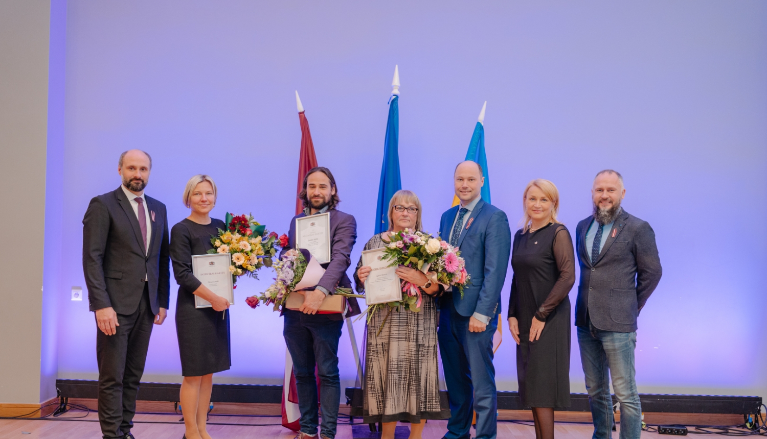 TM apbalvojumus saņēmušie VPD darbinieki