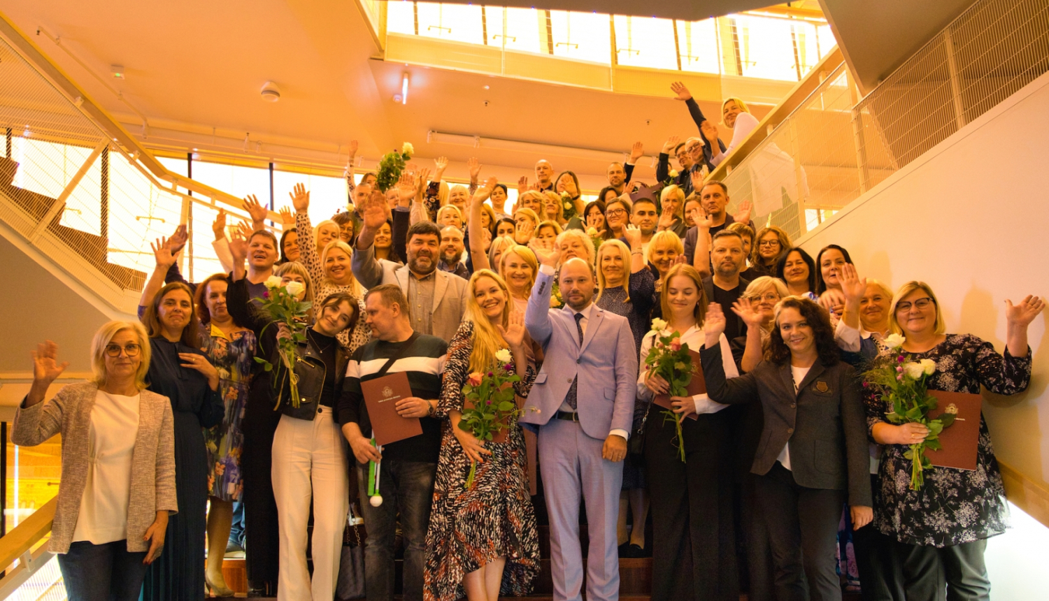 VPD20 Kurzemes konferences dalībnieki Lielajā dzintarā