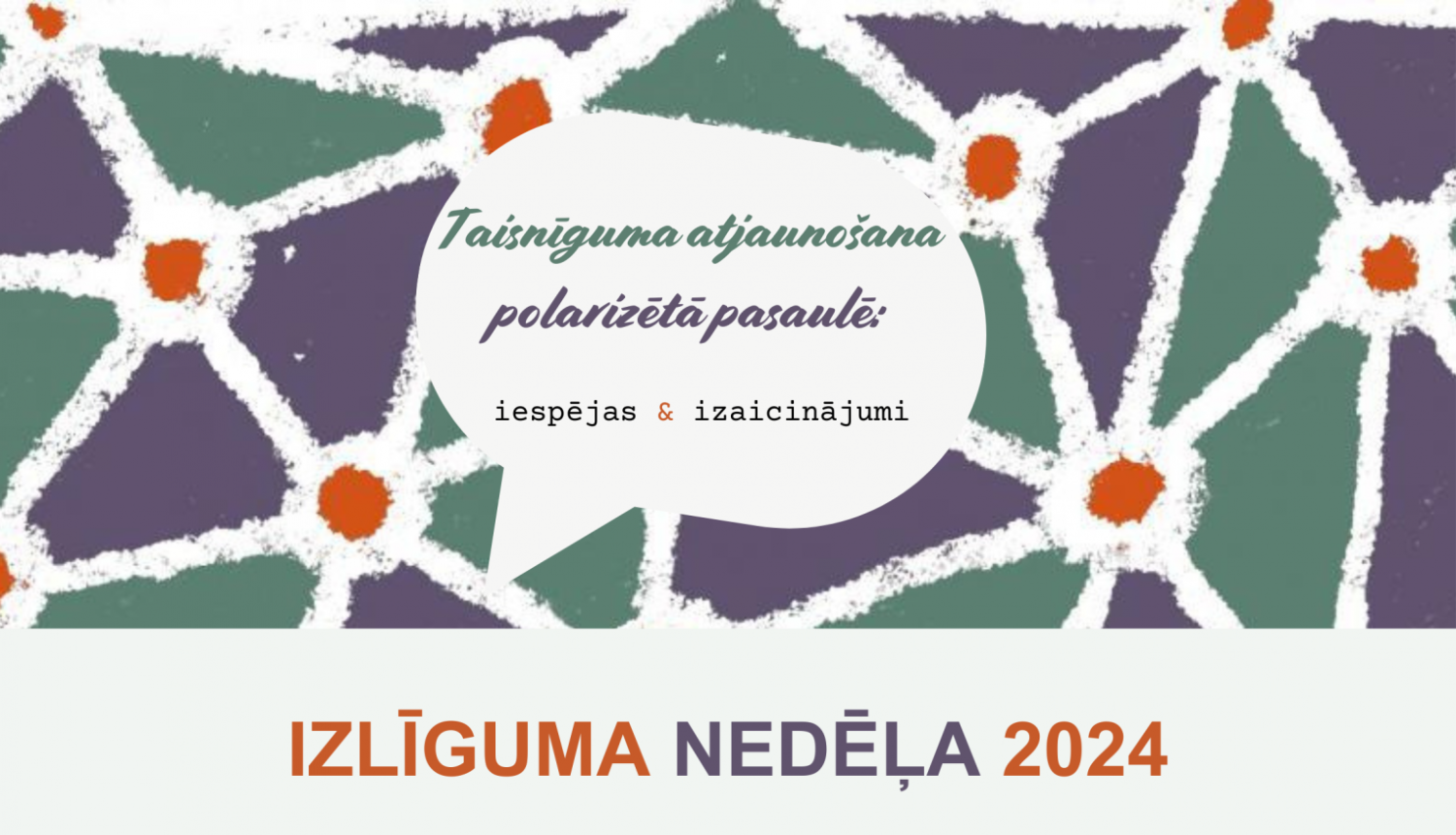 izlīguma nedēļas plakāts