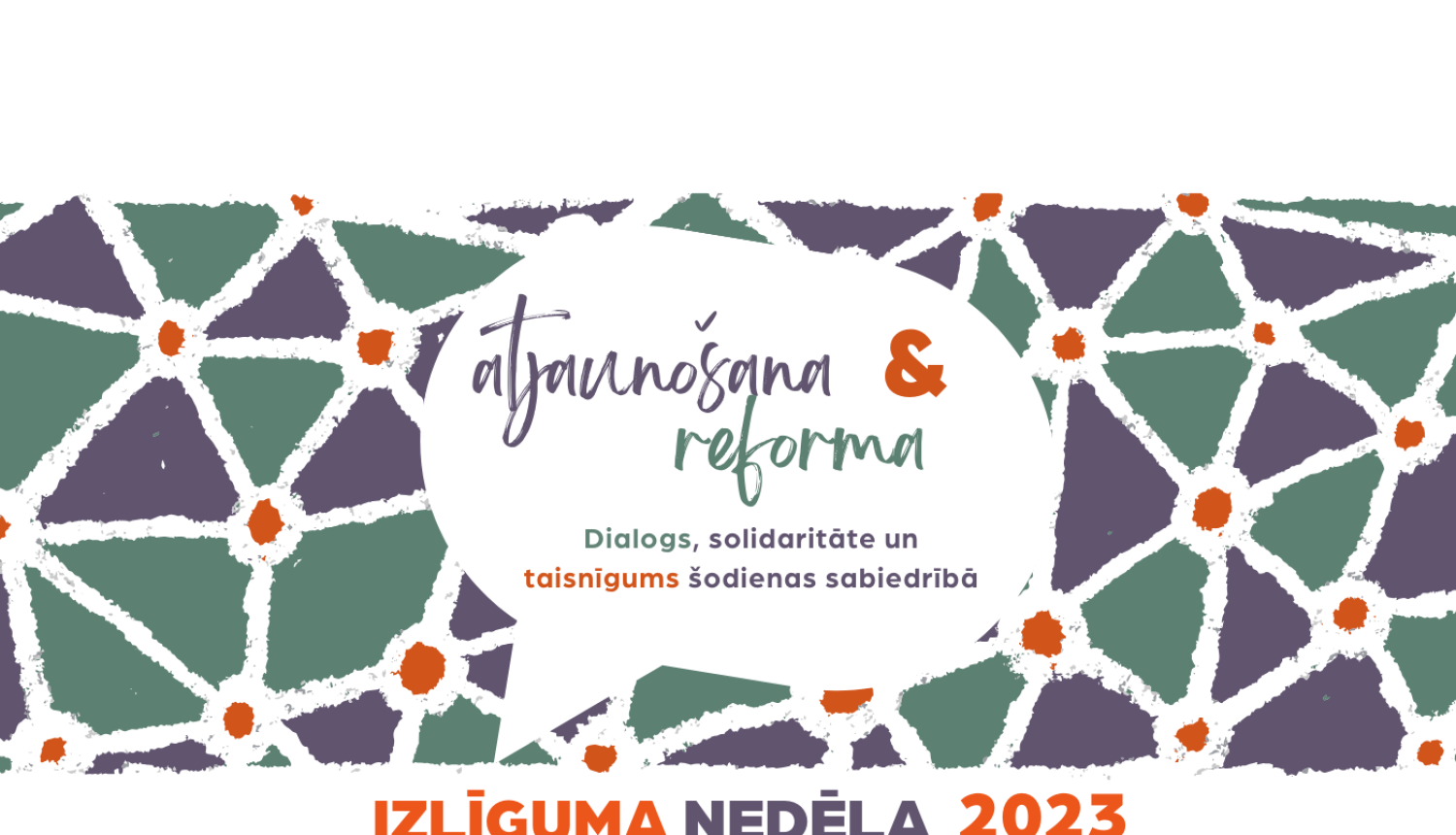 Izlīguma nedēļas banneris 2023