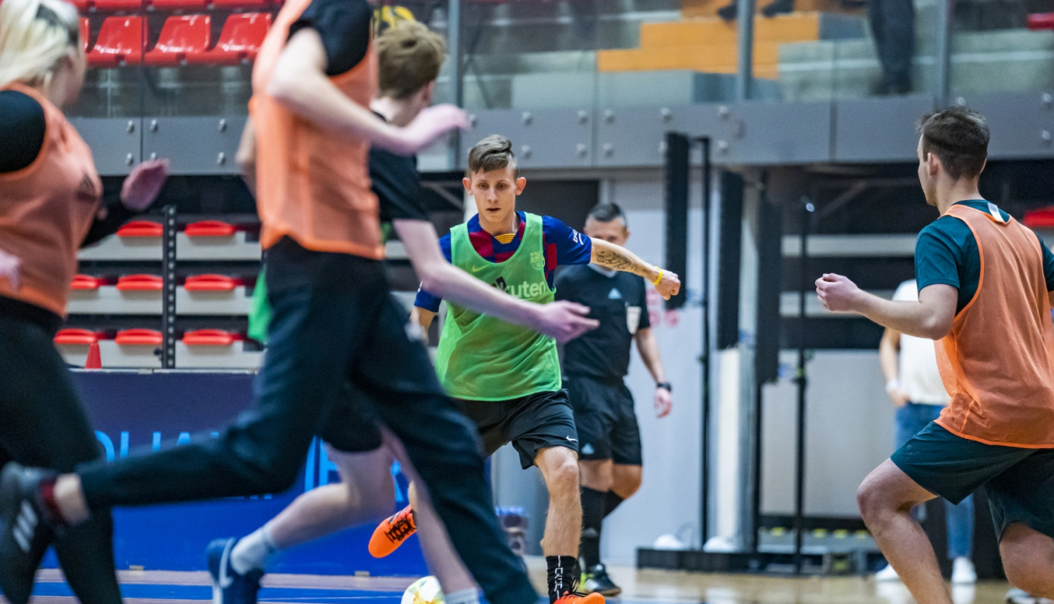 VPD draudzības spēle telpu futbolā