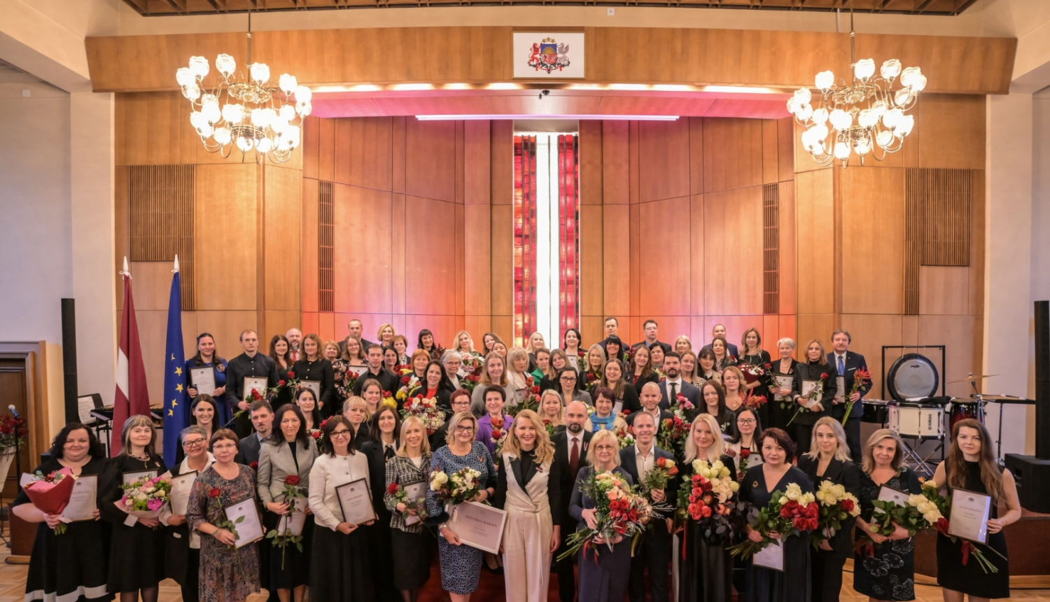 Tieslietu resora apbalojumu saņēmēju kopbilde