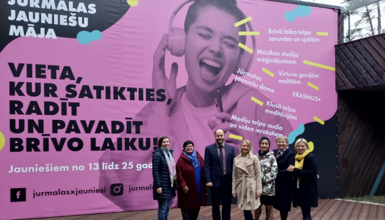 VPD vadība Jūrmalas Jauniešu mājā