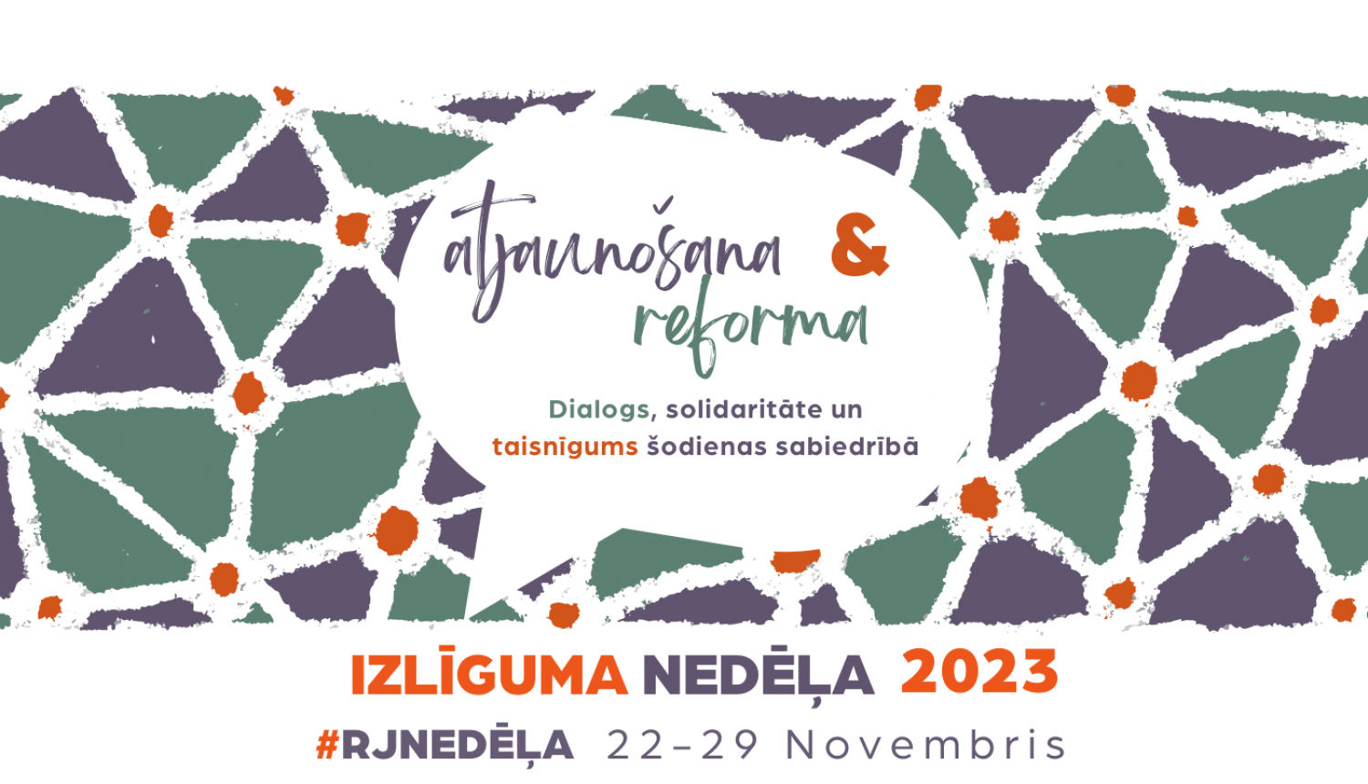Izlīguma nedēļas banneris 2023